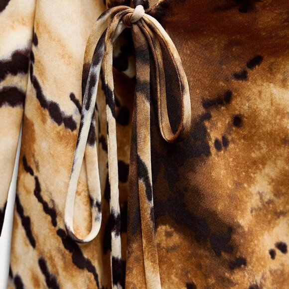 NWT ZARA ANIMAL PRINT DRESS ZW COLLECTION - Picture 5 of 6